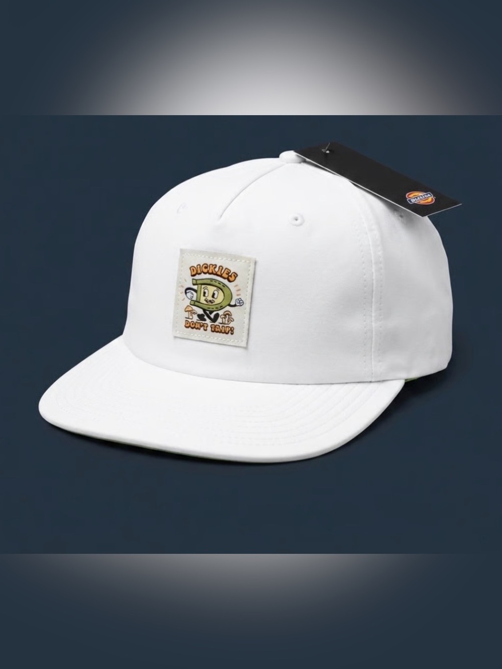 Dickies Don’t Trip Mushroom Athletic Cap white - New